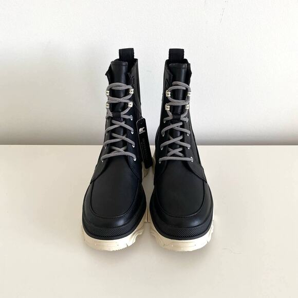 New SOREL Brex Lace Leather Boots Waterproof Size 6.5 - Picture 4 of 12